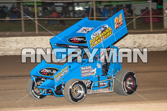 sprintcar 24 t24 shaun robins - 5 - Latrobe - 16th Nov 2013-7