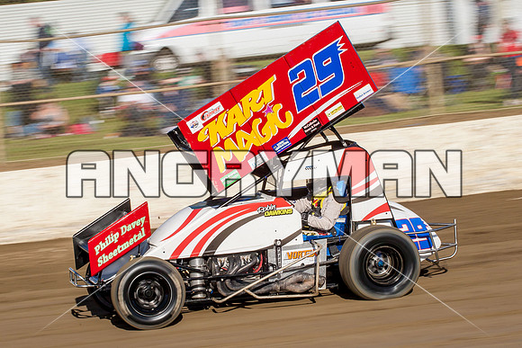 sprintcar 29 t29 robin dawkins - 5 - Latrobe - 16th Nov 2013-2