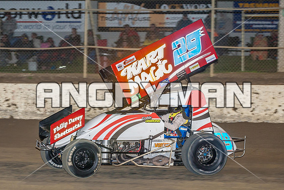 sprintcar 29 t29 robin dawkins - 5 - Latrobe - 16th Nov 2013-7