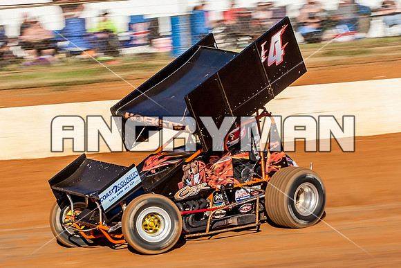 sprintcar 4 t4 t04 gerry hoekstra - 6 - Carrick - 30th Nov 2013-2