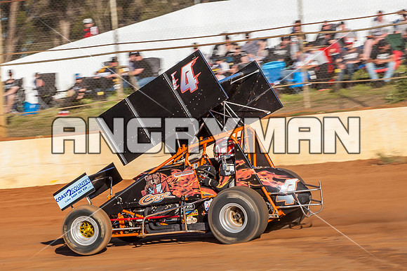 sprintcar 4 t4 t04 gerry hoekstra - 6 - Carrick - 30th Nov 2013-8
