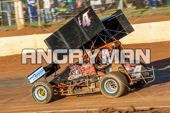 sprintcar 4 t4 t04 gerry hoekstra - 6 - Carrick - 30th Nov 2013-9