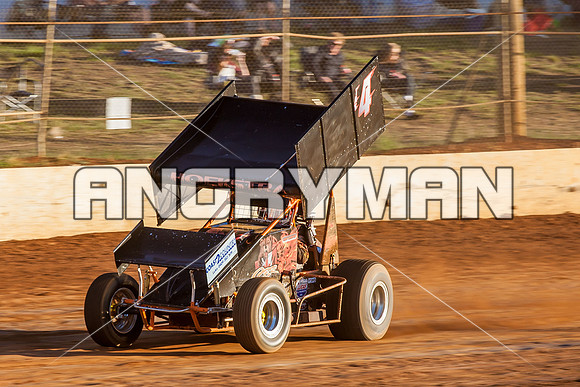sprintcar 4 t4 t04 gerry hoekstra - 6 - Carrick - 30th Nov 2013-11