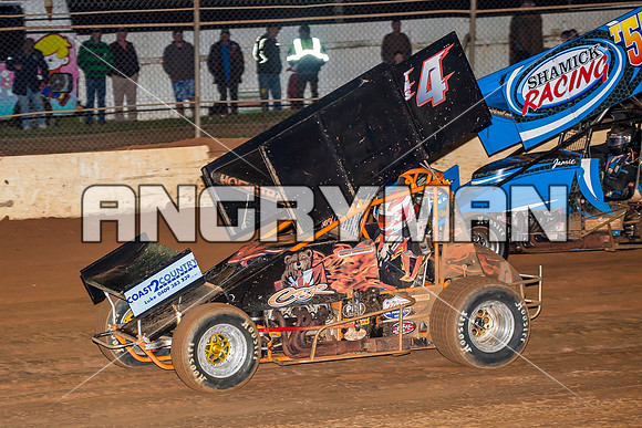sprintcar 4 t4 t04 gerry hoekstra - 6 - Carrick - 30th Nov 2013-12