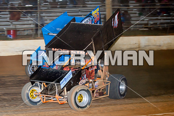 sprintcar 4 t4 t04 gerry hoekstra - 6 - Carrick - 30th Nov 2013-15