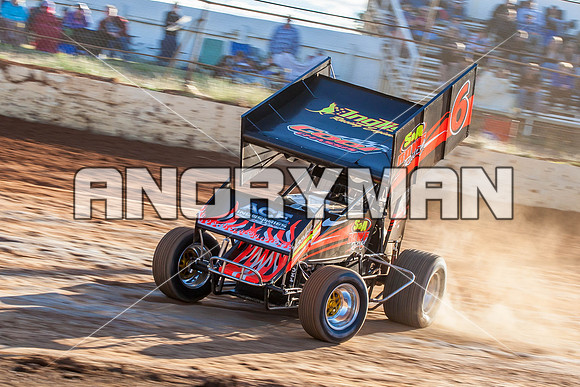 sprintcar 6 t6 adrian redpath - 6 - Carrick - 30th Nov 2013-4