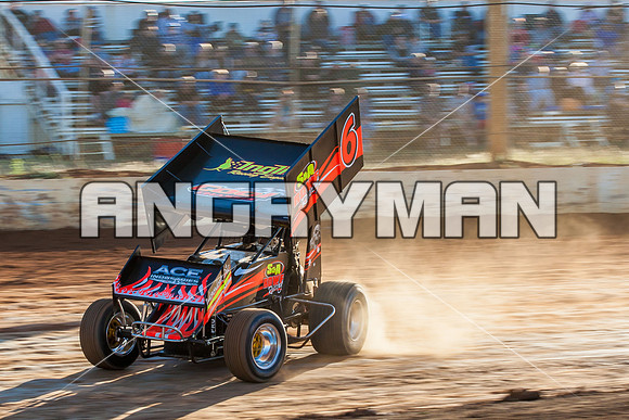 sprintcar 6 t6 adrian redpath - 6 - Carrick - 30th Nov 2013-7