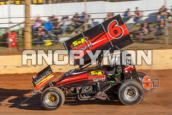 sprintcar 6 t6 adrian redpath - 6 - Carrick - 30th Nov 2013-8