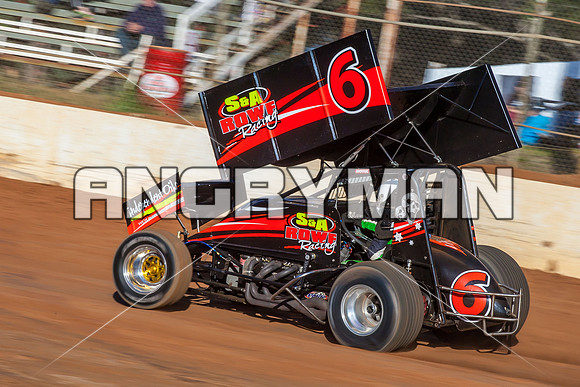 sprintcar 6 t6 adrian redpath - 6 - Carrick - 30th Nov 2013-9