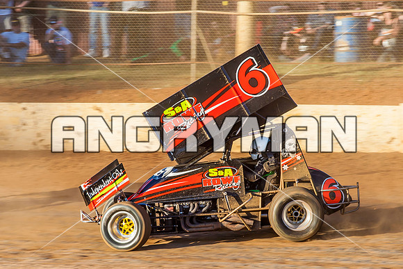 sprintcar 6 t6 adrian redpath - 6 - Carrick - 30th Nov 2013-11