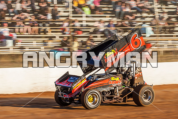 sprintcar 6 t6 adrian redpath - 6 - Carrick - 30th Nov 2013-12