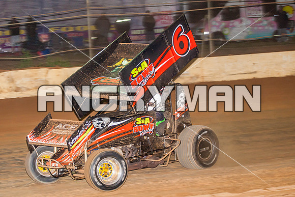 sprintcar 6 t6 adrian redpath - 6 - Carrick - 30th Nov 2013-18
