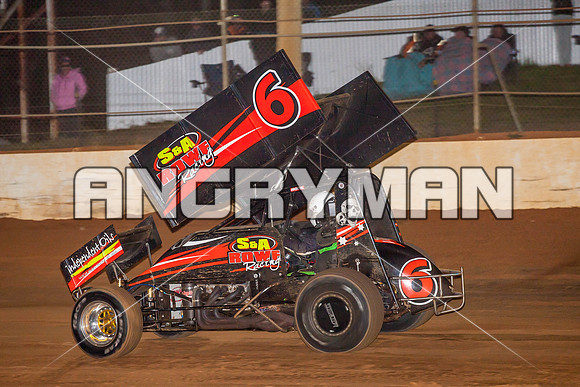 sprintcar 6 t6 adrian redpath - 6 - Carrick - 30th Nov 2013-19