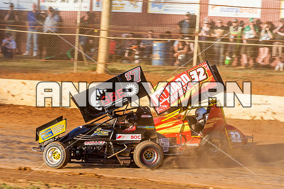 sprintcar 7 t7 tim hutchins - 6 - Carrick - 30th Nov 2013-6