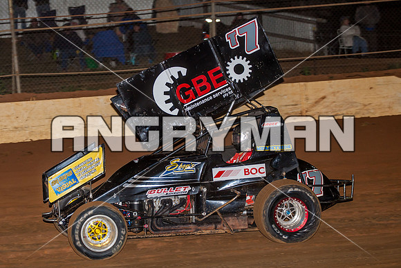 sprintcar 7 t7 tim hutchins - 6 - Carrick - 30th Nov 2013-7