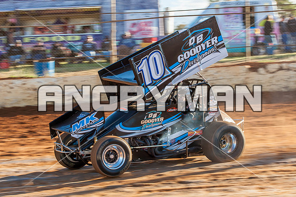 sprintcar 10 t10 callum zizek - 6 - Carrick - 30th Nov 2013-2