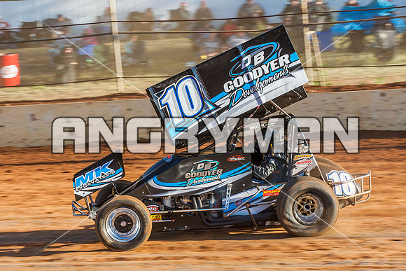 sprintcar 10 t10 callum zizek - 6 - Carrick - 30th Nov 2013-3