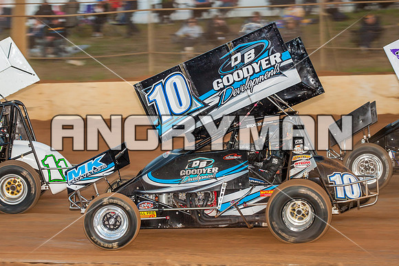 sprintcar 10 t10 callum zizek - 6 - Carrick - 30th Nov 2013-7