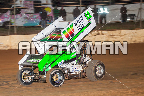 sprintcar 11 t11 Jason Redpath - 6 - Carrick - 30th Nov 2013-14