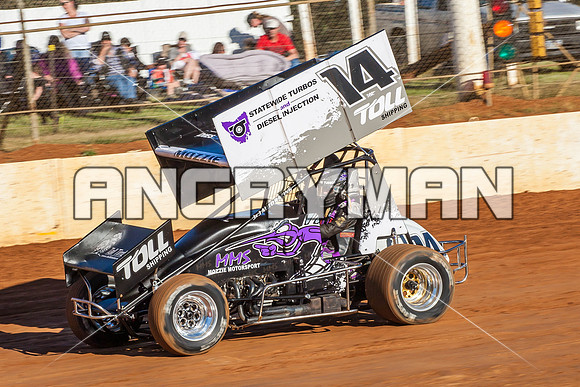 sprintcar 14 t14 mark house - 6 - Carrick - 30th Nov 2013