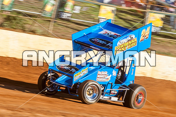 sprintcar 24 t24 shaun robins - 6 - Carrick - 30th Nov 2013-3