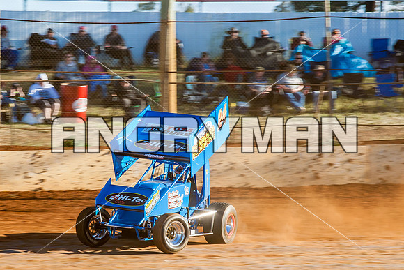 sprintcar 24 t24 shaun robins - 6 - Carrick - 30th Nov 2013-5