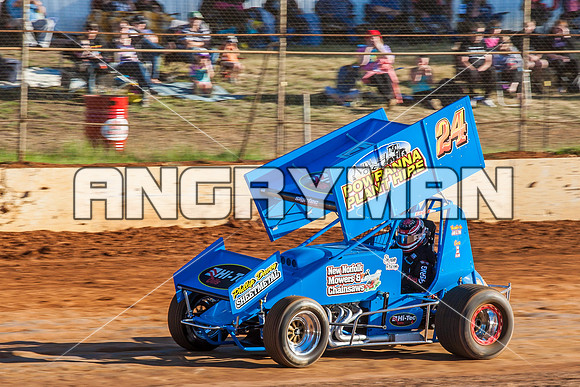 sprintcar 24 t24 shaun robins - 6 - Carrick - 30th Nov 2013-7