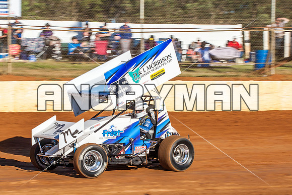 sprintcar 25 t25 anthony frost - 6 - Carrick - 30th Nov 2013-2