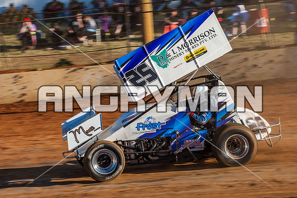 sprintcar 25 t25 anthony frost - 6 - Carrick - 30th Nov 2013-3