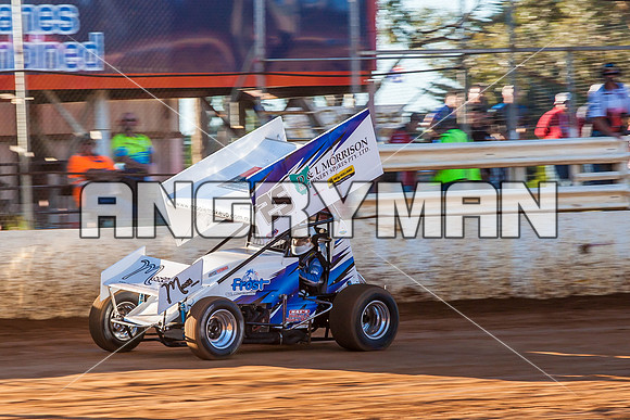 sprintcar 25 t25 anthony frost - 6 - Carrick - 30th Nov 2013-4