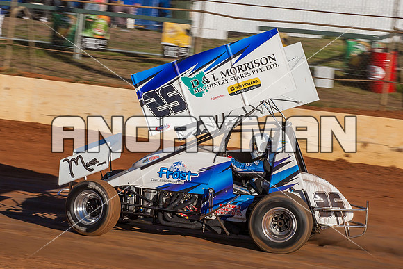 sprintcar 25 t25 anthony frost - 6 - Carrick - 30th Nov 2013-6