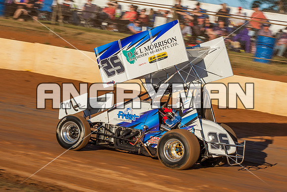 sprintcar 25 t25 anthony frost - 6 - Carrick - 30th Nov 2013-7