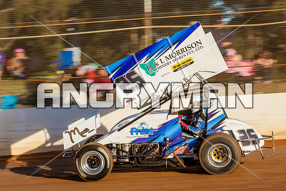sprintcar 25 t25 anthony frost - 6 - Carrick - 30th Nov 2013-10