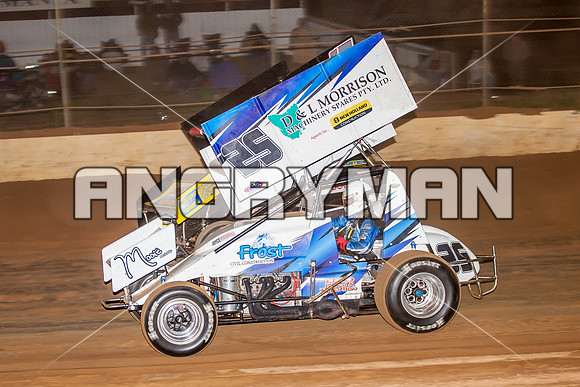 sprintcar 25 t25 anthony frost - 6 - Carrick - 30th Nov 2013-11