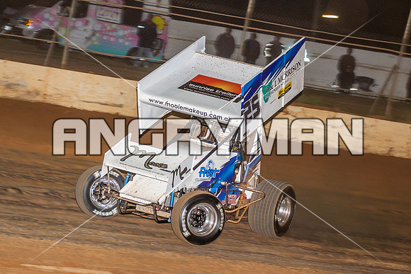 sprintcar 25 t25 anthony frost - 6 - Carrick - 30th Nov 2013-12