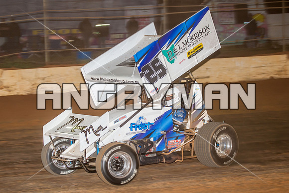 sprintcar 25 t25 anthony frost - 6 - Carrick - 30th Nov 2013-13