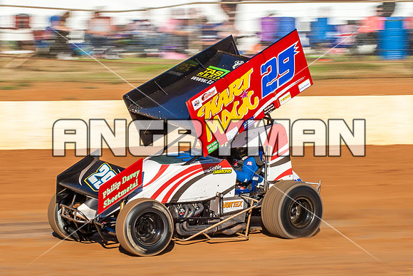 sprintcar 29 t29 robin dawkins - 6 - Carrick - 30th Nov 2013-2