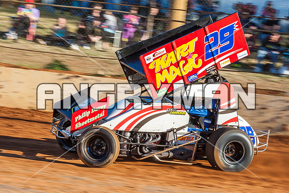 sprintcar 29 t29 robin dawkins - 6 - Carrick - 30th Nov 2013-5