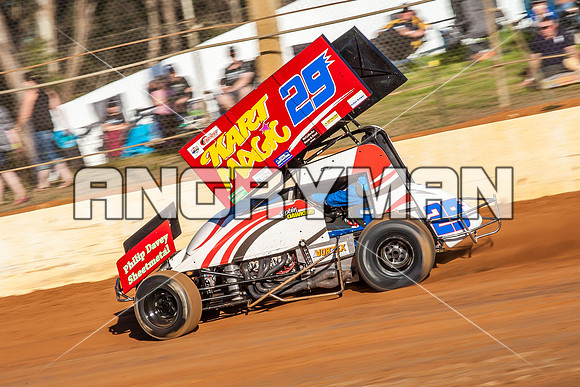 sprintcar 29 t29 robin dawkins - 6 - Carrick - 30th Nov 2013-6