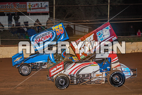 sprintcar 29 t29 robin dawkins - 6 - Carrick - 30th Nov 2013-12