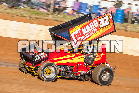 sprintcar 32 t32 nick anderson - 6 - Carrick - 30th Nov 2013-2