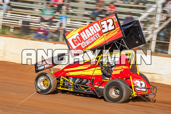 sprintcar 32 t32 nick anderson - 6 - Carrick - 30th Nov 2013-6