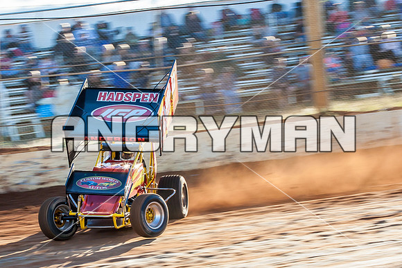 sprintcar 32 t32 nick anderson - 6 - Carrick - 30th Nov 2013-7