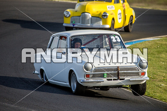 23 John Russell - Ford Cortina MkI - Regularity Sedans Group B - Saturday-9