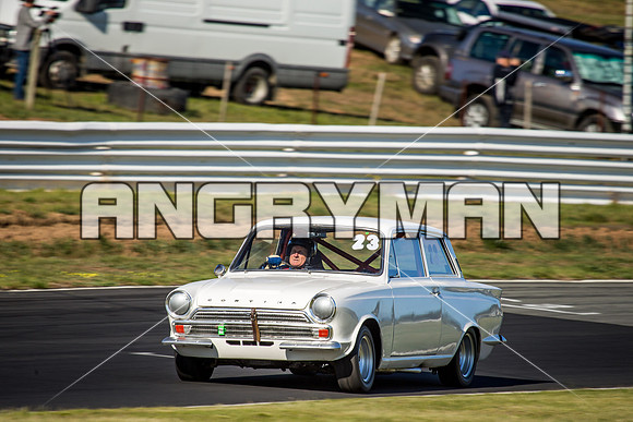 23 John Russell - Ford Cortina MkI - Regularity Sedans Group B - Sunday