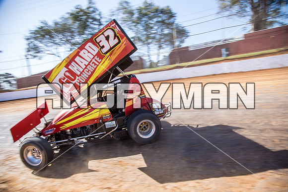 sprintcar 32 t32 Nick Penno - 2 - Carrick Practice - 17th Oct 2015-14