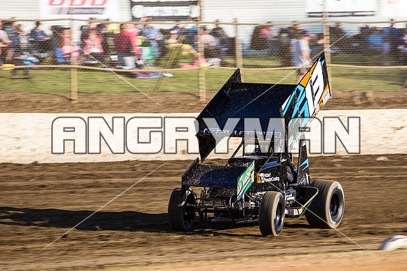 sprintcar 13 T13 Chris Gallagher - 3 - Latrobe - 24th Oct 2015-3