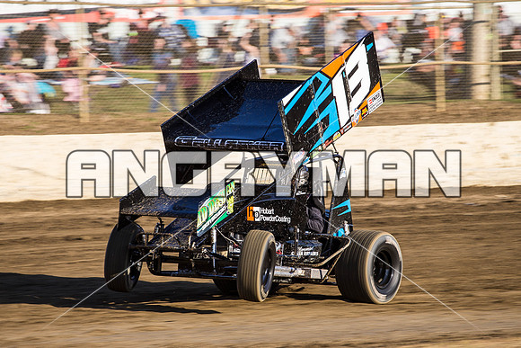 sprintcar 13 T13 Chris Gallagher - 3 - Latrobe - 24th Oct 2015-4