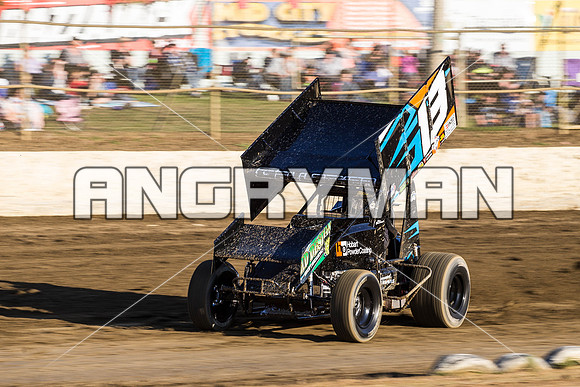 sprintcar 13 T13 Chris Gallagher - 3 - Latrobe - 24th Oct 2015-8