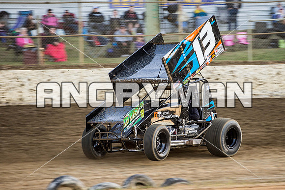 sprintcar 13 T13 Chris Gallagher - 3 - Latrobe - 24th Oct 2015-10